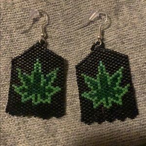 Handmade by my 86 year old Native American great aunt. Each pair takes a day.